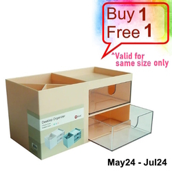  Bundle Sale - POP BAZIC Desk Organizer PB887 (Pink)