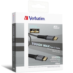  VERBATIM Tough Max Type C to Type C Cable 120cm, 66065
