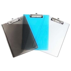  KAPAMAX Plastic Clipboard 74100, A4 (Black)*Metal Clip