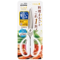  PLUS Fitcut Curve Kitchen Scissors 8", SC-200SW (White)