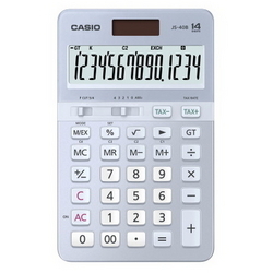  CASIO 14-Digits Calculator JS-40B - Light Blue