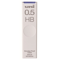 UNI HB Pencil Lead UL-S-05-40-HB, 0.5mm 40's