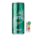  PERRIER Sparkling Natural Mineral Water, 250ml x 30's (Can Drink)