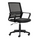  Quartz III Mesh Chair with Nylon Leg E02 (Black)