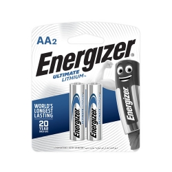  ENERGIZER Lithium Battery AA, 2's