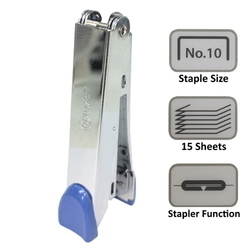  Anniversary Sales - POP BAZIC No.10 Stapler, Blue (PB-9119-BL)