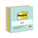  3M Post-it® Beachside Café Super Sticky Notes 654-5AP, 3"x3"x 100 Sheets/Pad (Pack of 5 Pad)