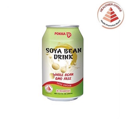  POKKA Soya Bean Drink Less Sugar, 300ml x 24's