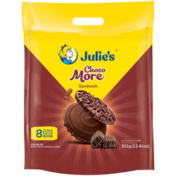  JULIE'S Choco More Sandwich 352g/8's