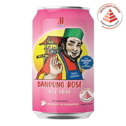 JIA JIA Bandung Rose Milk Drink 24's x 300ml (Can)