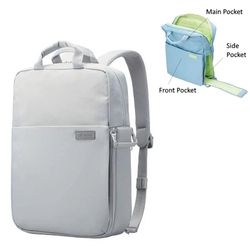  ELECOM OFF TOCO Laptop Backpack 13.3" BM-OF04 Series (Light Grey/ Greyish Blue)