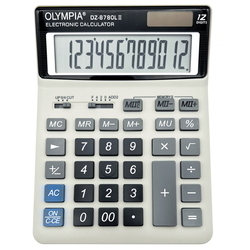  OLYMPIA 12-Digits Desktop Calculator DZ-8780L II