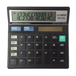  OLYMPIA 12-Digits Desktop Calculator MW-500L