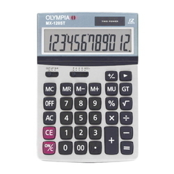  OLYMPIA 12-Digits Desktop Calculator MX-120ST