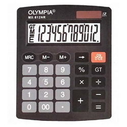  OLYMPIA 12-Digits Desktop Calculator MX-812NR