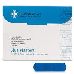 Blue Plaster 100's (7cm x 2cm)