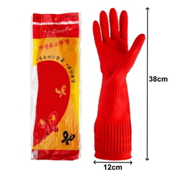  Long Rubber Glove/Pair (LN610)