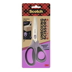  3M Scotch Stainess-Steel Unboxing Scissor 7",1487