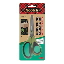  3M Scotch Non-Stick Unboxing Scissor 7", 1487NS