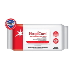  HOSPICARE Waterbased Disinfectant Wipe 60 Sheets x 24Pkt/Ctn