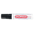 SNOWMAN Jumbo Permanent Marker Chisel 500 (Black)