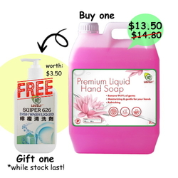  LOVELY Premium Anti-Bacterial Hand Soap 5L (Pink)