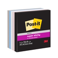  3M Post-it® Simply Serene Super Sticky Notes 654-5SSNE, 3"x3"x 86 Sheets (Pack of 5 Pad)