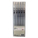  POP BAZIC Retractable Gel Pen, 0.5mm 10's/Box (Black)