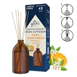  GLADE Aromatherapy Reed Diffuser 80ml - Orange & Neroli