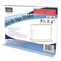  SUREMARK Horizontal Acrylic  Sign Holder 8.5 x 6&rdquo; (SQ1586)