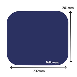  FELLOWES Premium Mouse Pad, Blue (58021)