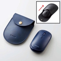 ELECOM Bluetooth 2.4GHz Wireless Mouse (with Pouch) M-TM10BB Series (Blue)