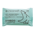  CLOVERSOFT Unbleached Bamboo Anti-Bacterial Wipe 15 Sheets