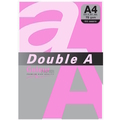  DOUBLE A Premium Multi-Purpose Colour Paper, A4 75g 100's (Neon Pink)