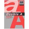  DOUBLE A Premium Multi-Purpose Colour Paper, A4 80g 100's (Red)