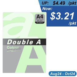  DA SP - DOUBLE A Premium Multi-Purpose Colour Paper, A4 80g 100's (Lagoon)