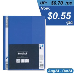  DA SP - DOUBLE A Management File, A4 (Blue)