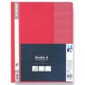  DOUBLE A Management File, A4 (Red)
