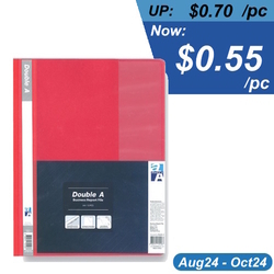  DA SP - DOUBLE A Management File, A4 (Red)