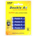  DOUBLE A Super Alkaline Battery 4's (AAA)