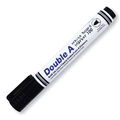  DOUBLE A Whiteboard Marker Bullet Tip 2.0mm (Black)
