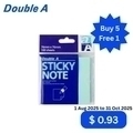  OFFER06 DA STICKY NOTE 76x76MM, PASTEL BLUE