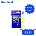  OFFER06 DA STICKY NOTE 76x76MM, NEON YELLOW