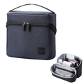  ELECOM Gadget Pouch Stand Type BMA-GP18N Series (Navy)
