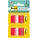  3M Post-it® Flags 680-RD2, 1"x1.7"x 50 Sheets/Red Colour (Pack of 2 Pad)