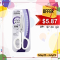  Anniversary Sales - PLUS Fitcut Curve Standard Scissors (Anti-Bacteria Grip) 6.85" - White