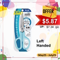  Anniversary Sales - PLUS Fitcut Curve Standard Scissors (Anti-Bacteria Grip)*Left Handed 6.85"- Blue