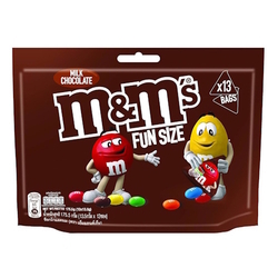  M&M's Chocolate Funsize Milk Chocolate 175.5g/13's