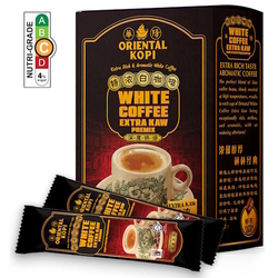 ORIENTAL KOPI Instant White Coffee - Extra Kaw, 40g x 10's ORIENTAL KOPI Instant White Coffee - Extra Kaw, 40g x 10's