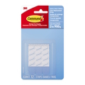  3M Command™ Clear Medium Refill Strips, 17021CLR-12ESF (12 Strips)
